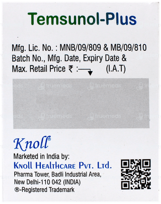 Temsunol Plus Capsule 10